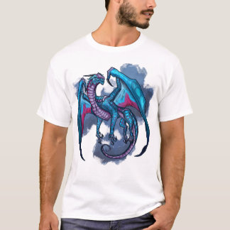 Noble Flying Blue Dragon T - Shirt