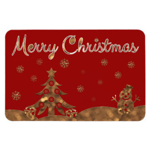 Noble Frohe Weihnachtsmagnete! Magnet