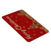Noble Frohe Weihnachtsmagnete! Magnet (Rechte Seite)