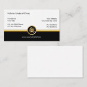 Noble Ganzheitsmedizin-Visitenkarten Visitenkarte (Vorne/Hinten)