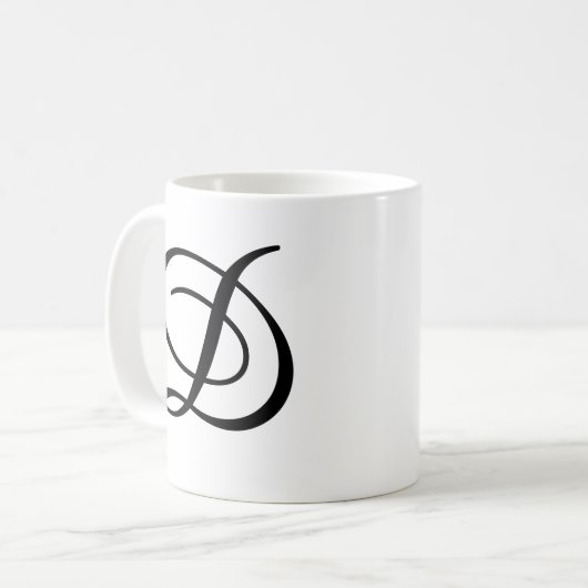 Noble Gewohnheit addieren Ihren eigenen Kaffeetasse (Vorderseite Links)