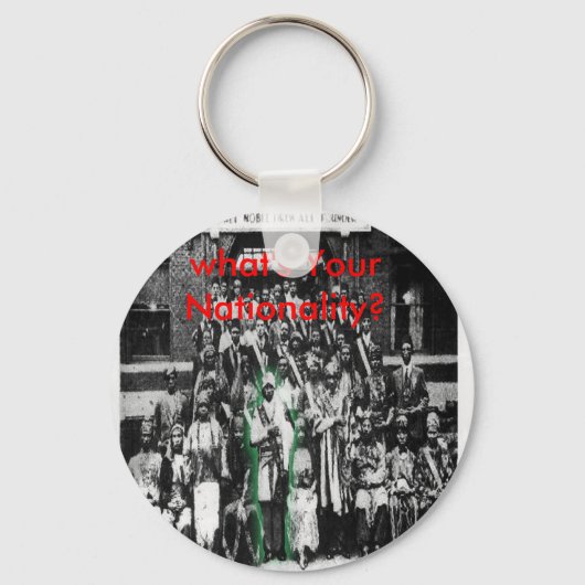 Noble Gezeichnet Ali Schlüsselanhänger (Vorderseite)