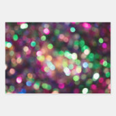 Noble glitzernde Bokelleuchten! Geschenkpapier Set (Vorderseite 2)