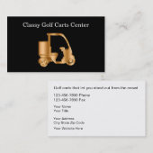 Noble Golf-Visitenkarten Visitenkarte (Vorne/Hinten)