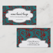 Noble Handtasche - Etsy Visitenkarte (Vorne/Hinten)