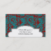 Noble Handtasche - Etsy Visitenkarte (Rückseite)