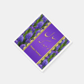 Noble Happy Norooz Hyacinths - Paper Napkin Serviette (Ecke)