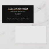 Noble Hausmeister-Visitenkarten Visitenkarte (Vorne/Hinten)