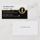 Noble Haustier-Modell-Visitenkarten Visitenkarte (Vorne/Hinten)