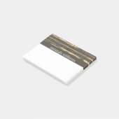 Noble Imitat-Goldfolie beruflich Post-it Klebezettel (angewinkelt)