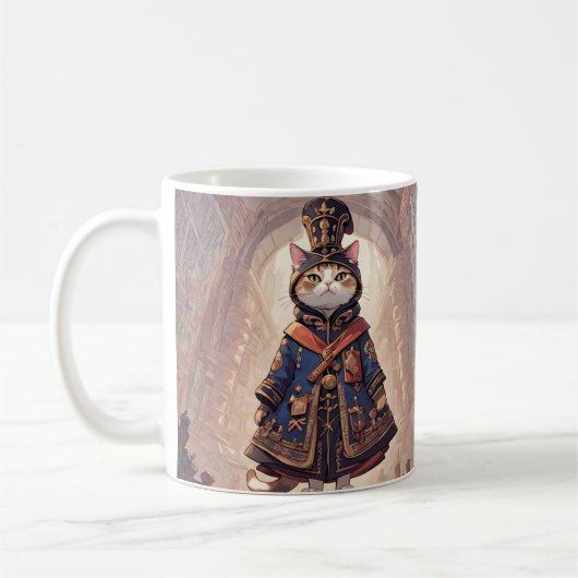 Noble Kitty Lord in the Hall Kaffeetasse (Links)