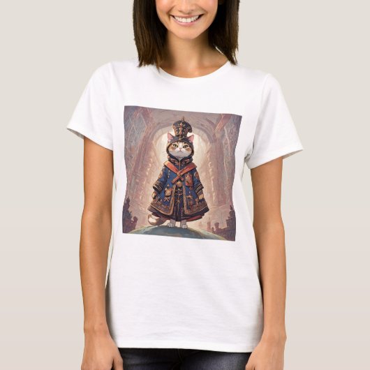 Noble Kitty Lord in the Hall T-Shirt (Vorderseite)