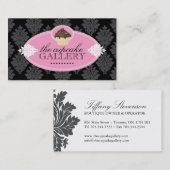 Noble Kuchen-Visitenkarte Visitenkarte (Vorne/Hinten)