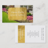 Noble landschaftlich gestaltenVisitenkarten Visitenkarte (Vorne/Hinten)