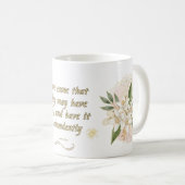 Noble Life Mug: 'John 10:10 Kaffeetasse (VorderseiteRechts)
