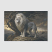 Noble Lion Decoupage Seidenpapier (Vorderseite)