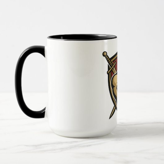 Noble-Löwenschild-Tasse Tasse (Links)