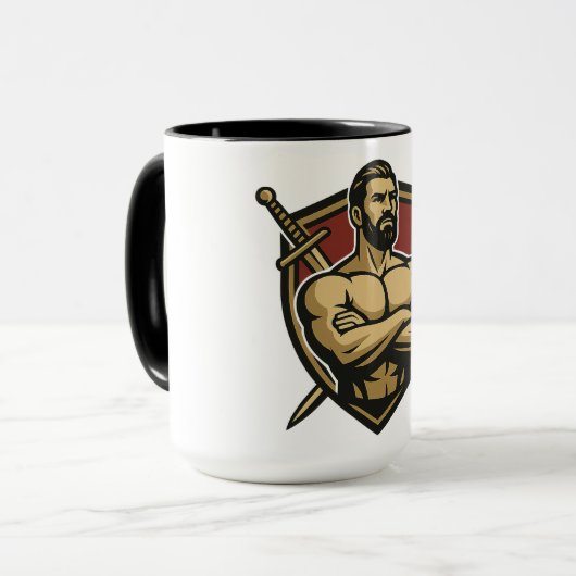 Noble-Löwenschild-Tasse Tasse (Vorderseite Links)