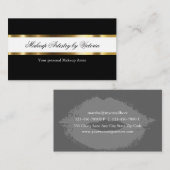 Noble Maskenbildner-Visitenkarten Visitenkarte (Vorne/Hinten)