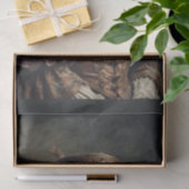 Noble Milady Cat in viktorianisch elegantem Kleid Seidenpapier (Geschenk)