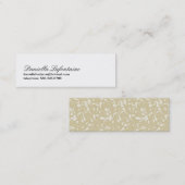 Noble Mini-Nennende Karten (Vorne/Hinten)