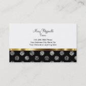 Noble Mode-Visitenkarten Visitenkarte (Rückseite)