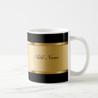 Noble Monogramm-Kaffee-Tassen Kaffeetasse