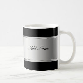 Noble Monogramm-Kaffee-Tassen Kaffeetasse