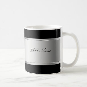 Noble Monogramm-Kaffee-Tassen Kaffeetasse
