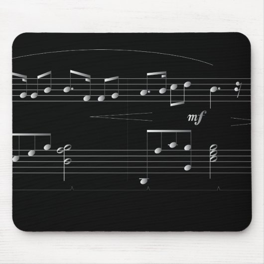 Noble Musik Mousepad (Vorne)