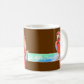 Noble Papageien-Tasse Kaffeetasse (VorderseiteRechts)