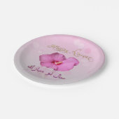 Noble Persian New Year Bloom - Paper Plate Pappteller (Schrägansicht)