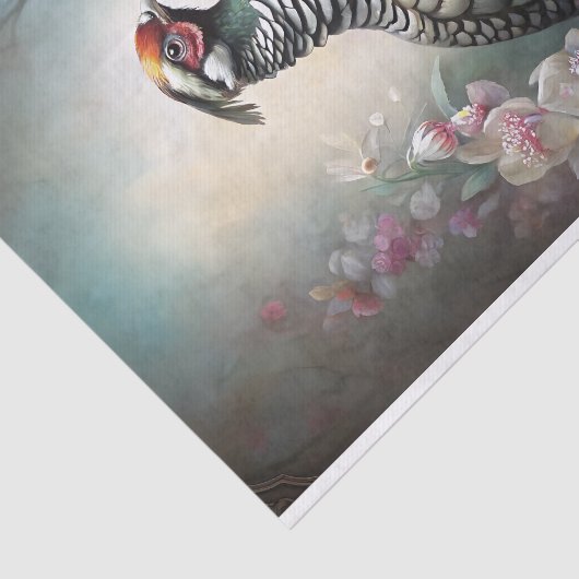 Noble Quail Decoupage Seidenpapier (Ausschnitt)