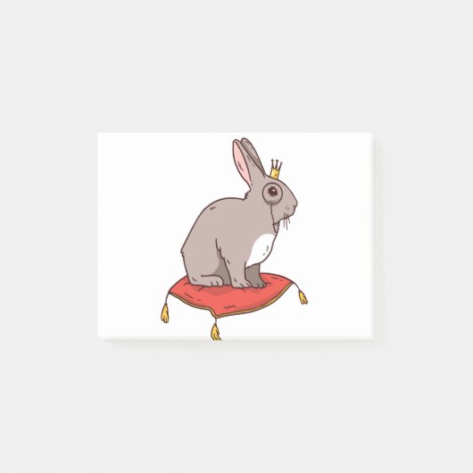 Noble Rabbit Post-it Klebezettel (Vorderseite)