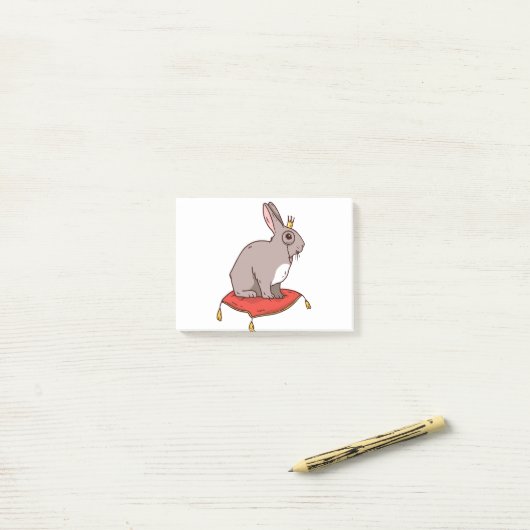 Noble Rabbit Post-it Klebezettel (Auf Schreibtisch)