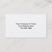 Noble Rechtsanwalts-Visitenkarten Visitenkarte (Rückseite)