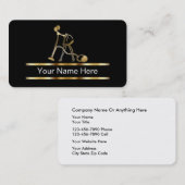 Noble Reinigungs-Visitenkarten Visitenkarte (Vorne/Hinten)