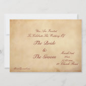 Noble Royal Invites Einladung (Rückseite)