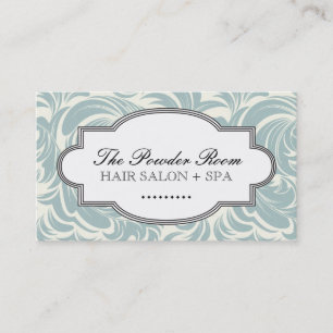 Noble Salon-und Wellness-Center-Geschäfts-Karte Visitenkarte