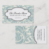 Noble Salon-und Wellness-Center-Geschäfts-Karte Visitenkarte (Vorne/Hinten)