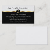 Noble Seefracht Visitenkarte (Vorne/Hinten)