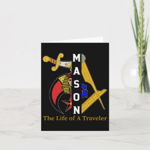 Noble Shriner Mason Das Leben der Freimaurer Karte