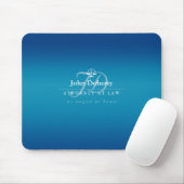 Noble Skalen des Blaus der Gerechtigkeits-| Mousepad (Mit Mouse)