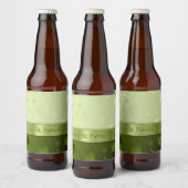 Noble St. Patricks Day Kleeblatts Beer Bottle Labe Bierflaschenetikett (Flaschen)
