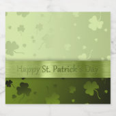 Noble St. Patricks Day Kleeblatts Beer Bottle Labe Bierflaschenetikett (Einzelnes Label)
