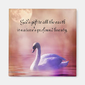 Noble Swan Magnet (Vorne)