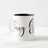 Noble u. Sassy Tasse (Vorderseite Links)