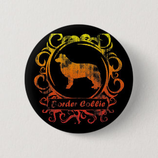Noble verwitterte Border-Collie Button