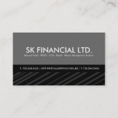 Noble Visitenkarten Visitenkarte (Rückseite)