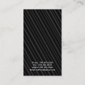 Noble Visitenkarten Visitenkarte (Rückseite)